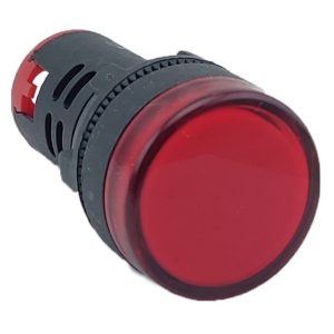 Лампа AD22DS d22mm 230В AC червоний TNSy