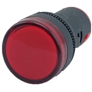 Лампа AD22DS d22mm 230В AC червоний TNSy