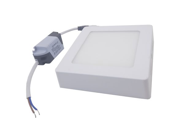 Светильник накладной LED Square Downlight 6W-220V-420L-4000K Alum TNSy