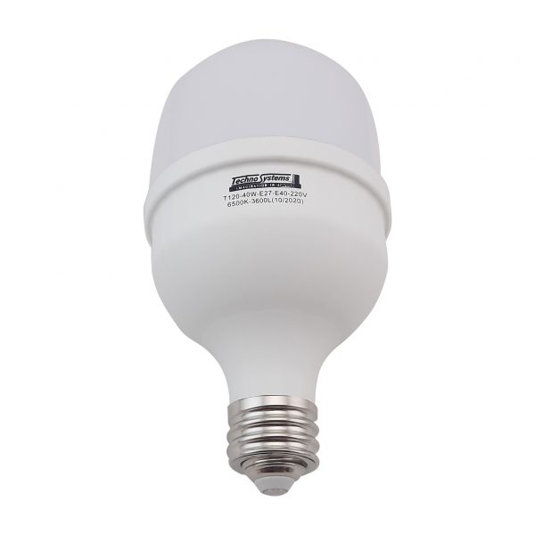 Лампа светодиодная LED Bulb-T120-40W-E27-Е40-220V-6500K-3600L ICCD
