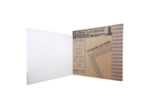 Світильник LED-PANEL-595-30-6400K-36W-220V-3500L GOLDEN TNSy