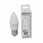 Лампа светодиодная LED Bulb-C37-6W-E27-220V-6500K-630L GOLDEN TNSy