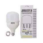 Лампа світлодіодна LED Bulb-T120-40W-E27-E40-220V-4000K-4200L GOLDEN ICCD