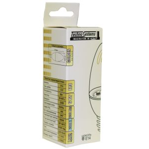 Лампа світлодіодна LED Bulb-C37-6W-E14-220V-6500K-630L GOLDEN TNSy