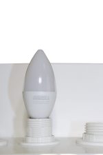 Лампа світлодіодна LED Bulb-C37-6W-E14-220V-6500K-630L GOLDEN TNSy