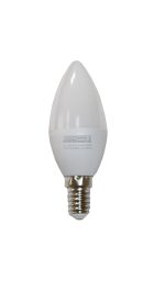 Лампа світлодіодна LED Bulb-C37-6W-E14-220V-6500K-630L GOLDEN TNSy