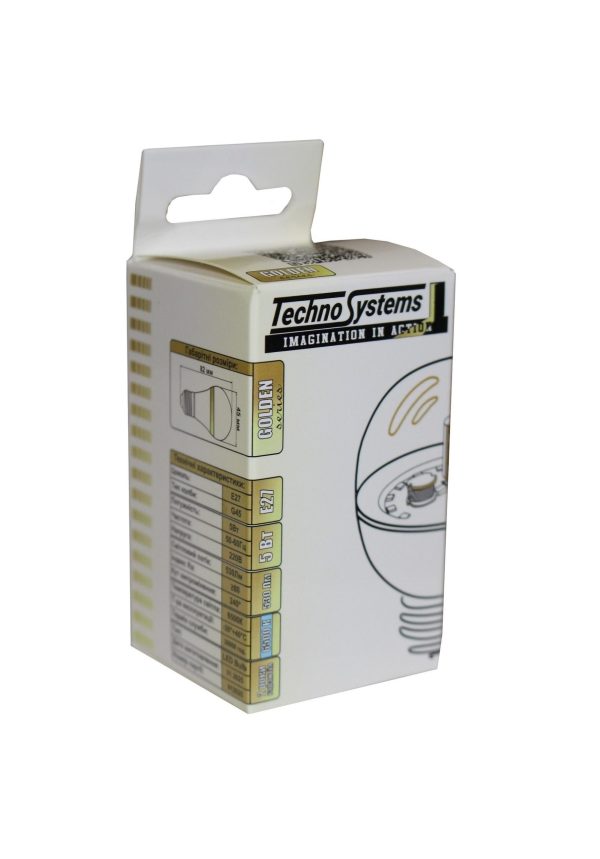Лампа світлодіодна LED Bulb-G45-5W-E27-220V-6500K-450L ICCD TNSy