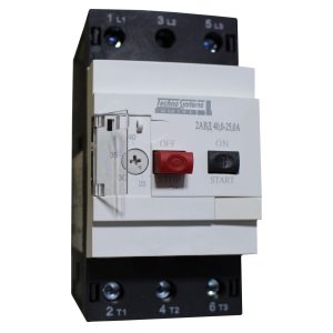 Автоматичний вимикач 2АВД40-25А для  захисту двигуна (220V 11kW / 400V 18,5kW) TNSy