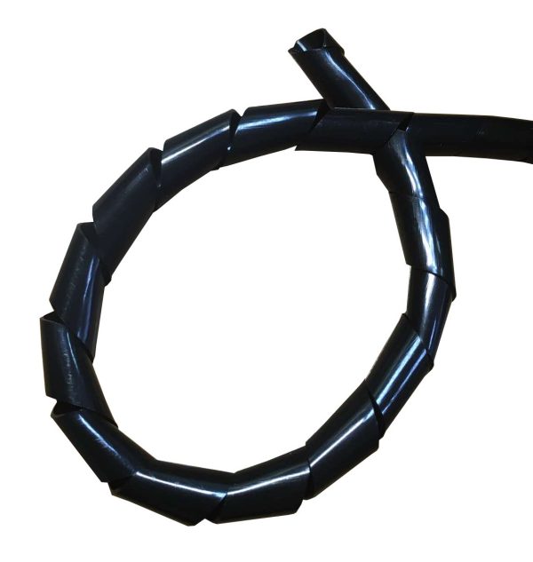Спираль монтажная СМ-SWB19 10м/пак D15-100 черная TNSy