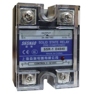 Реле твердотільне SSR-1 D4840 40А  24-480VAC/3-32VDC 20мА TNSy