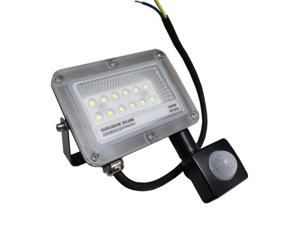 Прожектор LED 10W GOLDEN Slim 220V 1100Lm 6500K IP65 + ДР TNSy