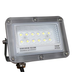 Прожектор LED 10W GOLDEN Slim 220V 1100Lm 6500K IP65 TNSy