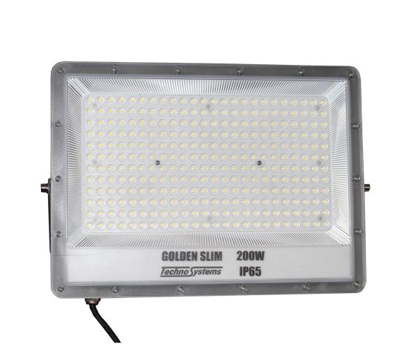 Прожектор LED 200W GOLDEN Slim 220V 22000Lm 6500K IP65 TNSy