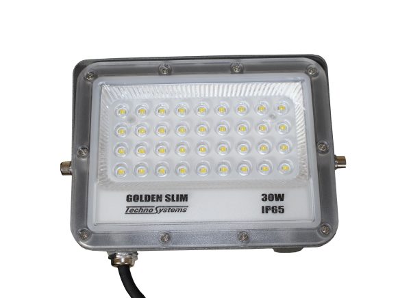 Прожектор LED 30W GOLDEN Slim 220V 3300Lm 6500K IP65 TNSy