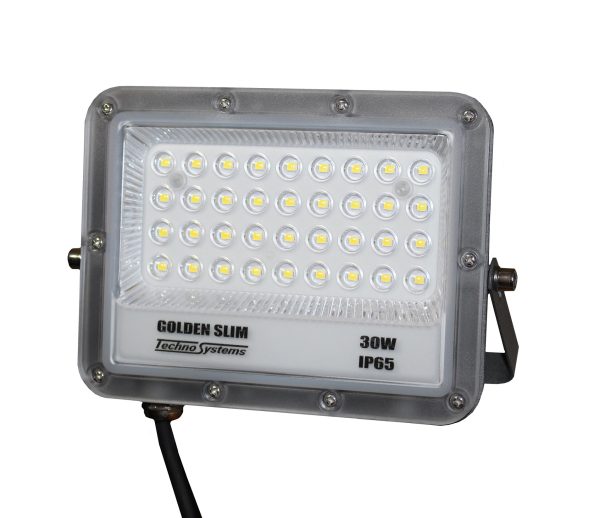 Прожектор LED 30W GOLDEN Slim 220V 3300Lm 6500K IP65 TNSy