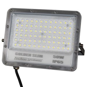 Прожектор LED 50W GOLDEN Slim 220V 5500Lm 6500K IP65 TNSy