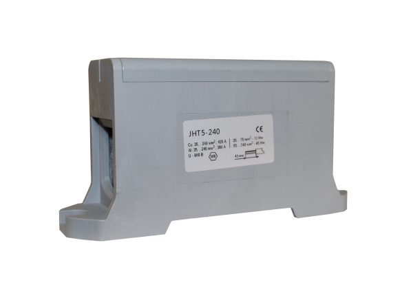 Клема силова СКНГ-JHT5-240 35-240мм2 380А сірий TNSy