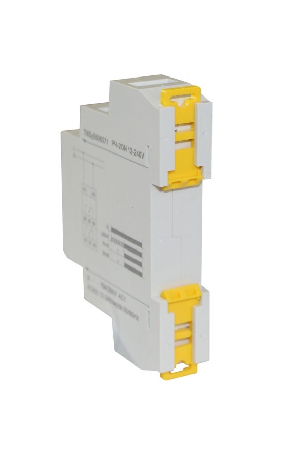 Реле часу РЧ-2ON 12-240V AC/DC (2C/Ox16A_AC1) 0,1с-10днів. затримка вмикання TNSy