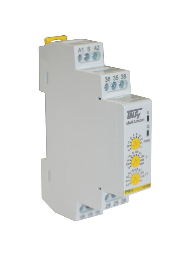 Реле часу РЧб-3 12-240V AC/DC (3C/Ox8A_AC1) 10 функцій TNSy