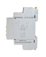 Реле струму Рс-1/5  0.5-5A 24-240VAC/DC TNSy