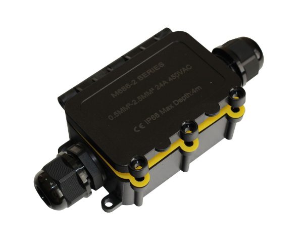 Розподільча коробка М686-2 IP68 з клеммой 24А TNSy