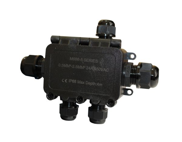 Розподільча коробка М686-5 IP68 з клеммой 24А TNSy