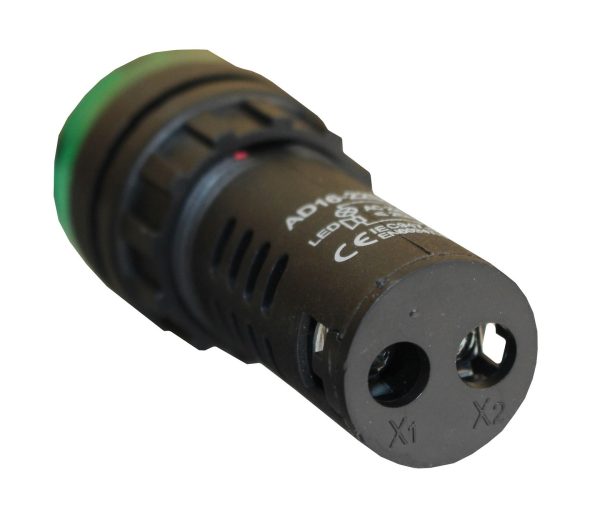 Зумер AD22SM 230В АC зелений TNSy