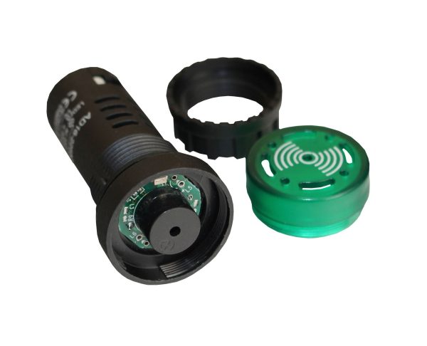 Зумер AD22SM 230В АC зелений TNSy