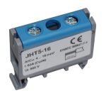 Клема силова СКНГ-JHT5-16 4-16мм2 63А “N” синій TNSy