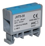 Клема силова СКНГ-JHT5-35 6-35мм2 120А “N” синій TNSy