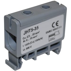 Клема силова СКНГ-JHT5-35 6-35мм2 120А сірий TNSy
