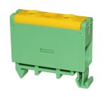 Клема силова СКНГз-JHT5-16 4-16мм2 63А “PE” жовто-зелена TNSy