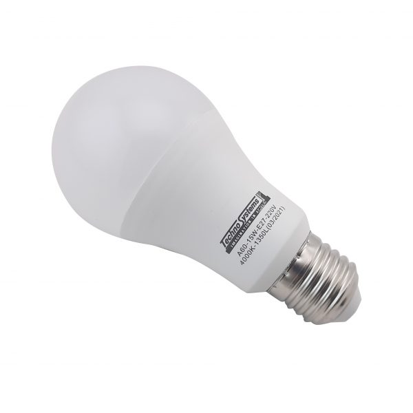 Лампа светодиодная LED Bulb-A60-15W-E27-220V-4000K-1350L ICCD (шар) TNSy