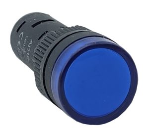 Лампа AD16DS d16mm 24В AC/DC синій TNSy