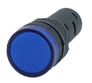 Лампа AD16DS d16mm 24В AC/DC синій TNSy