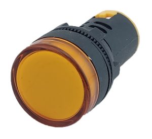 Лампа AD22DS d22mm 230В AC жовтий TNSy