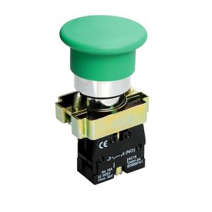 Кнопка XB2-BC31 1NO «гриб» без подсветки зеленый TNSy