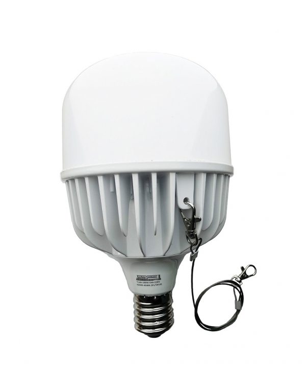 Світлодіодна лампа LED Bulb-T160-100W-E27-E40-220V-6500K-10500L GOLDEN ALUM TNSy