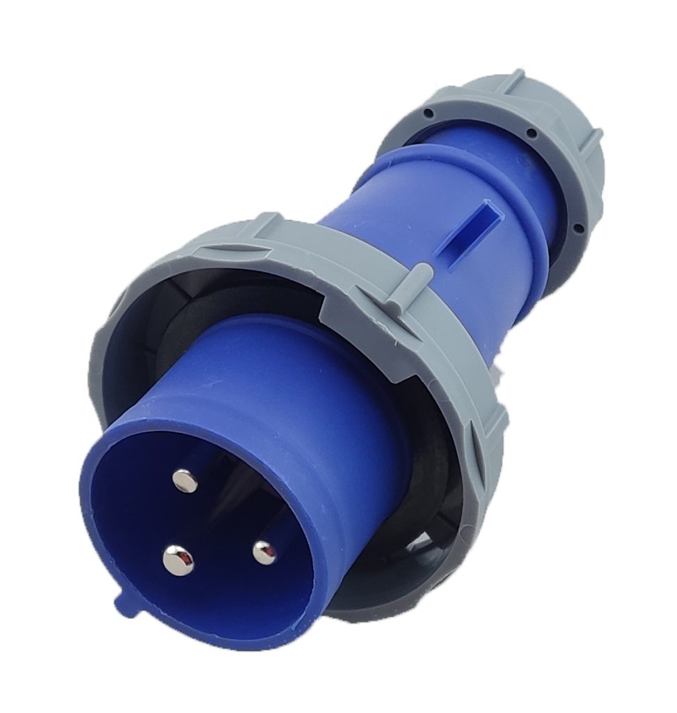 Вилка 0232 PRO переносна 2Р+PЕ 32А 220В IP67 TNSy – Techno Systems