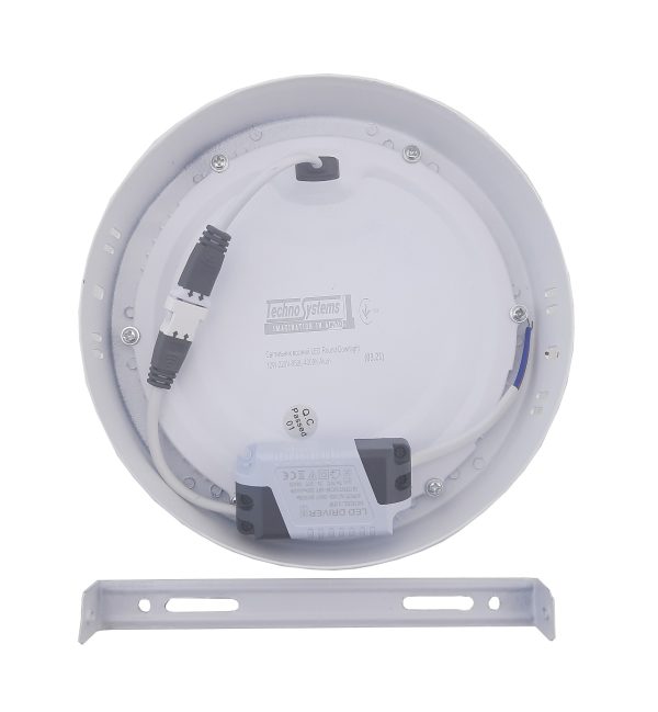 Светильник накладной LED Round Downlight 12W-220V-850L-4000K Alum TNSy