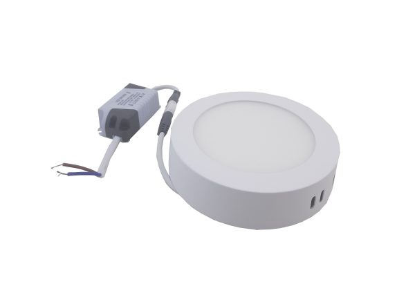Светильник накладной LED Round Downlight 6W-220V-420L-4000K Alum TNSy