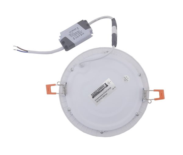 Світильник врізний LED Round Downlight 12W-220V-850L-4000K Alum TNSy