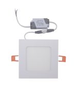 Светильник врезной LED Square Downlight 6W-220V-420L-4000K Alum TNSy