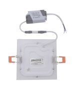 Светильник врезной LED Square Downlight 6W-220V-420L-4000K Alum TNSy