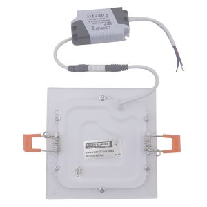 Світильник врізний LED Square Downlight 6W-220V-420L-4000K Alum TNSy