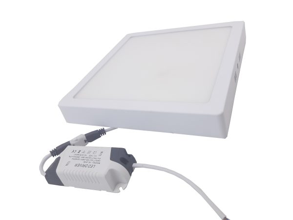 Светильник накладной LED Square Downlight 18W-220V-1300L-4000K Alum TNSy