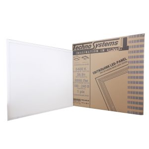 Світильник LED-PANEL-595-30-6400K-36W-220V-3000L Alum TNSy
