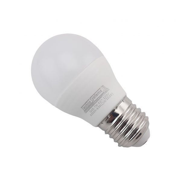 Лампа светодиодная LED Bulb-G45-7W-E27-220V-6500K-630L ICCD (шар) TNSy