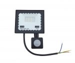 Прожектор LED 10W Ultra Slim 220V 900Lm 6500K IP65 з датчиком руху TNSy