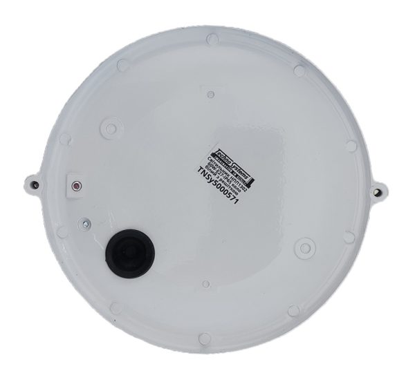 Светильник НПП1302-60W-E27-IP65 круг белый с решеткой TNSy